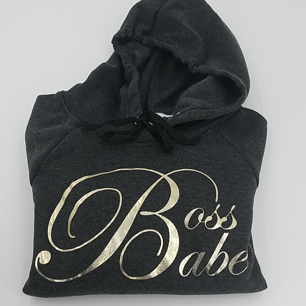 🆕️ Boss Babe Lightweight Hoodie Sweatshirt